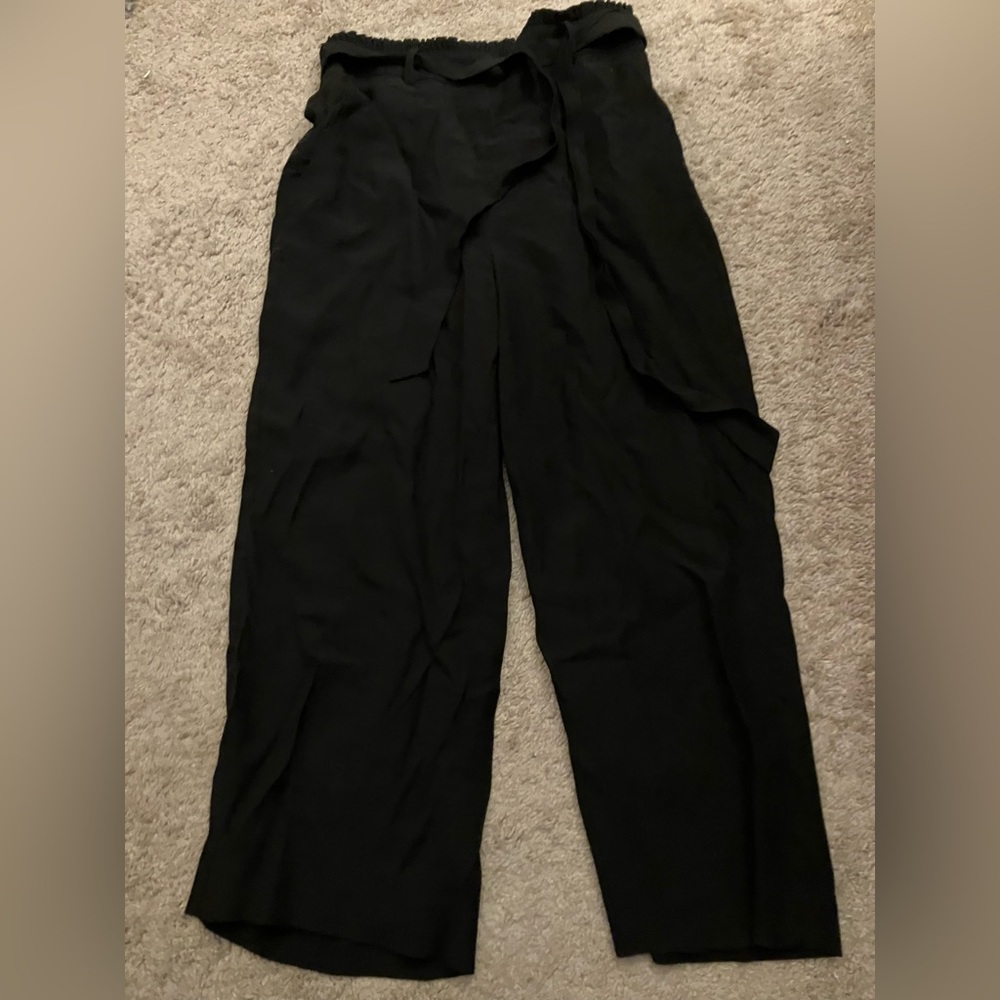LC Lauren Conrad Black Wide Leg Pants